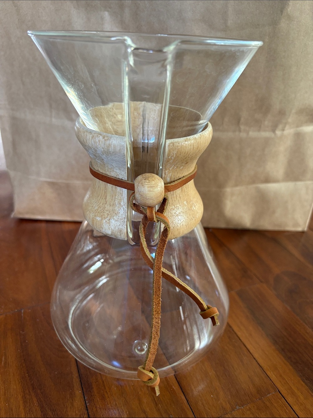 Chemex 8-cup Clear Glass Pour-Over Coffee Carafe